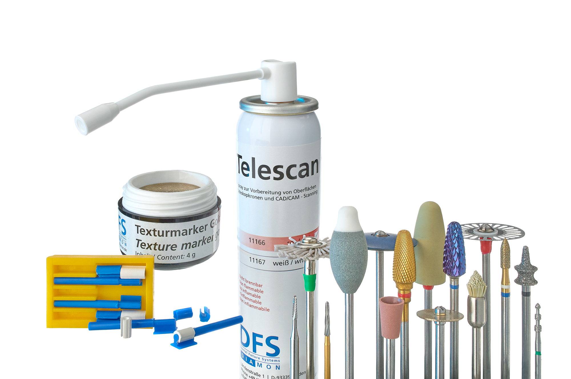 DFS Diamon Produkte für Zahnmedizin und Zahntechnik